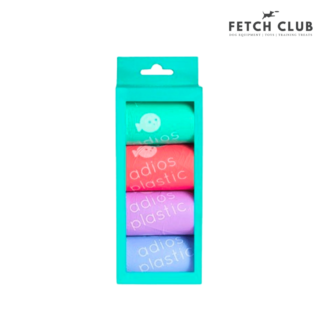 Adios Plastic Compostable Poo Bags - Fetch Club Shop